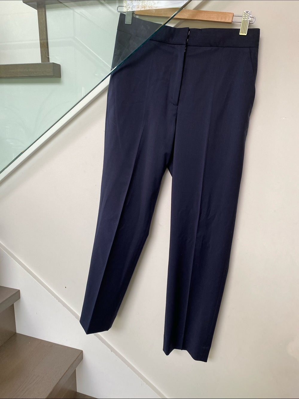 COS Dark Navy Tailored Dress Pants